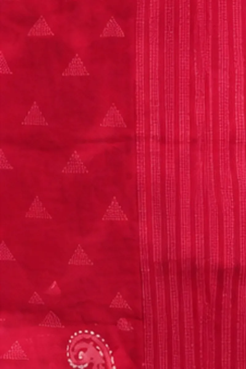Vintage Bombay Paisleys red printed dress, size XS, photo 5 of 6